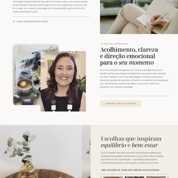 Silvia Zampilli — A Thoughtful Website Transformation