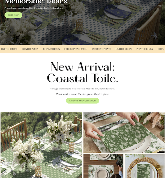 Casa Rhōde — An Editorial E-Commerce Experience